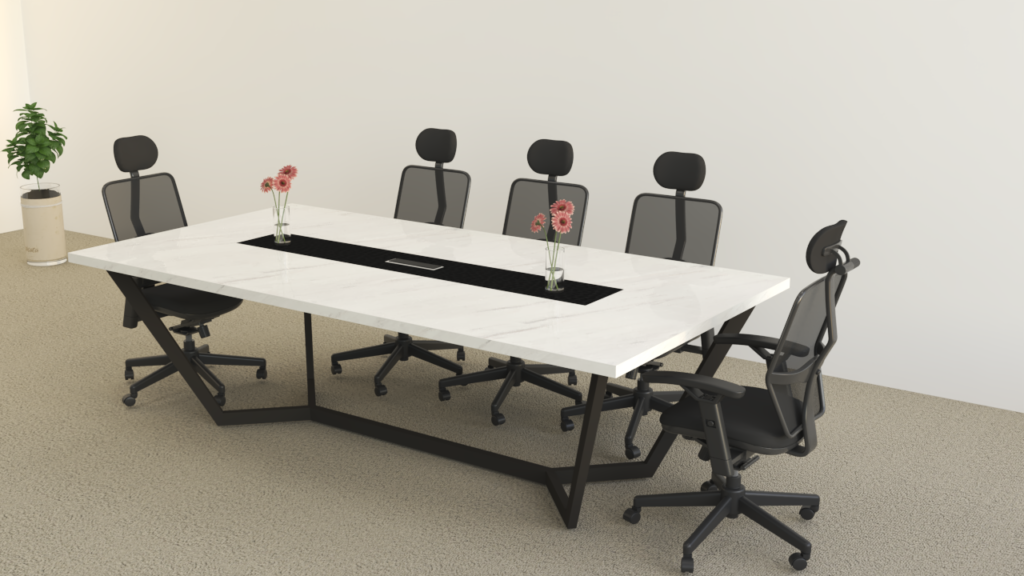 Crystal Conference Desk