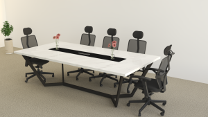 Crystal Conference Desk