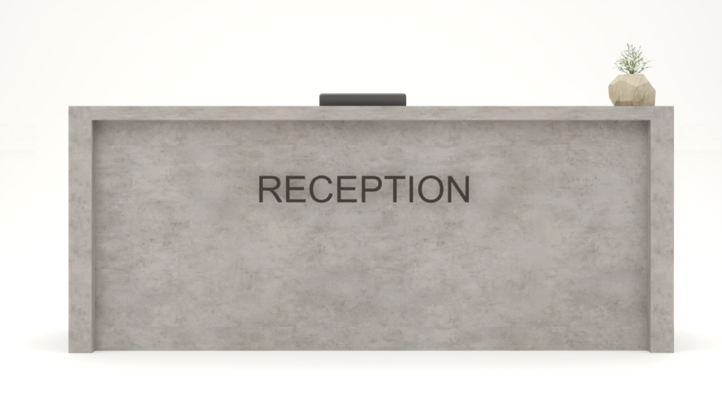 Reception Desk for Sale in Dubai