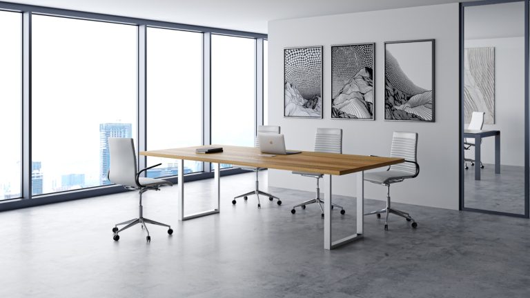 office furniture collections - Simple conference desk