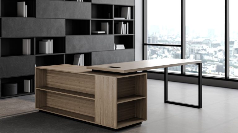 Simple and Elegant Executive Desk - office furniture collections