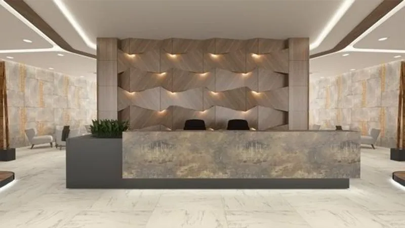 DYNAMITE RECEPTION DESK